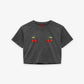 Cropped Tee - Cherry