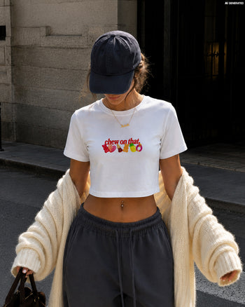 Cropped Tee - Chew On That