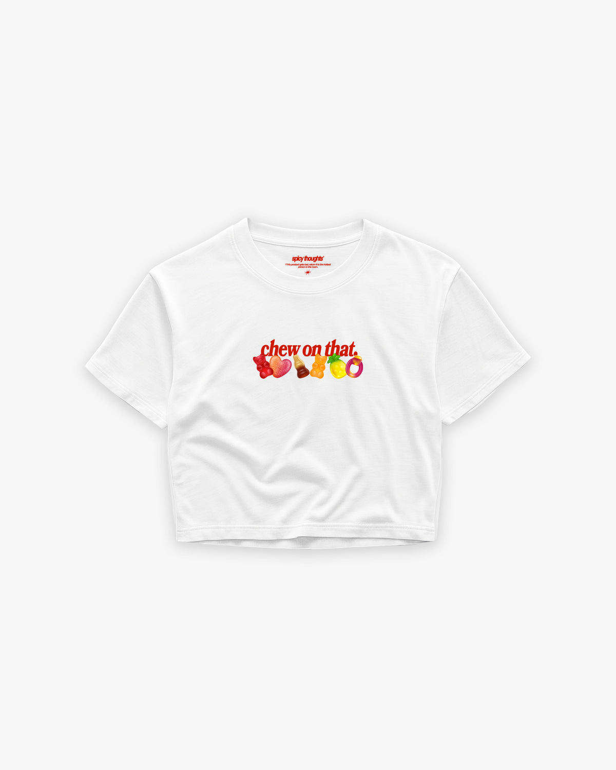 Cropped Tee - Chew On That