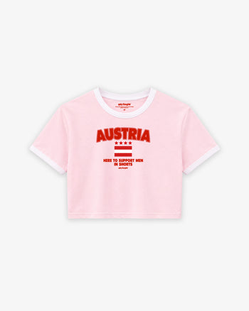 Cropped Tee Two Tone - Austria