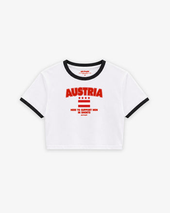 Cropped Tee Two Tone - Austria