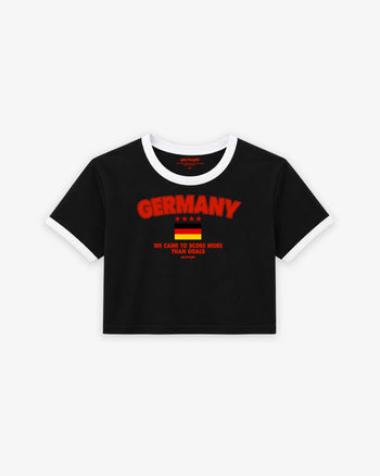 Cropped Tee Two Tone - Germany