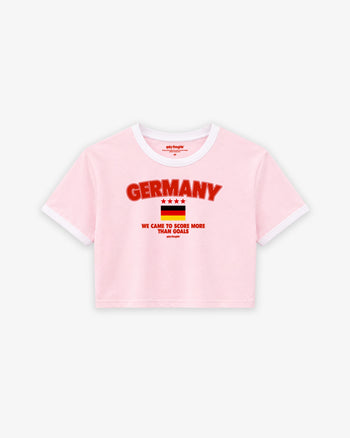 Cropped Tee Two Tone - Germany