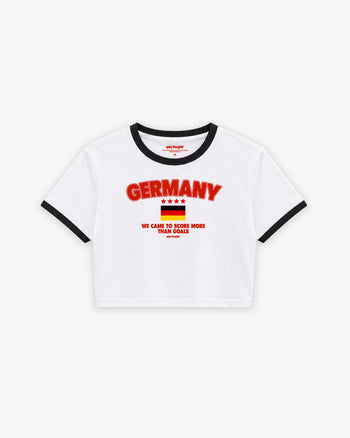 Cropped Tee Two Tone - Germany