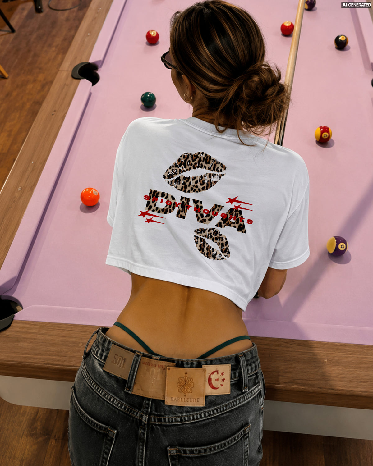 Cropped Tee - Cropped Tee Diva
