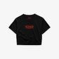 Cropped Tee - Life Sucks But I Suck Better