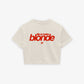 Cropped Tee - Life is better blonde