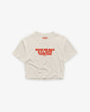 Cropped Tee - Make me mad & I’ll date your dad