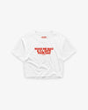 Cropped Tee - Make me mad & I’ll date your dad