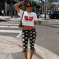 Cropped Tee - Melons