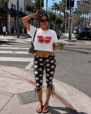 Cropped Tee - Melons
