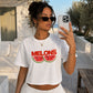 Cropped Tee - Melons