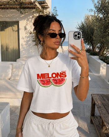 Cropped Tee - Melons