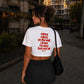 Cropped Tee - Mirror, mirror on the wall