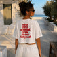 Cropped Tee - Mirror, mirror on the wall