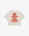 Cropped Tee - Mirror, mirror on the wall