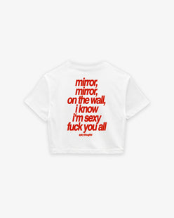 Cropped Tee - Mirror, mirror on the wall