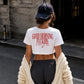 Cropped Tee - Good Morning Fuckers