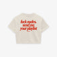 Cropped Tee - Send Me Your Playlist