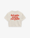 Cropped Tee - Send Me Your Playlist