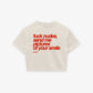 Cropped Tee - Fuck Nudes, Send Me Pictures Of Your Smile