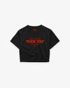 Cropped Tee - Can You See The Fuck You In My Smile