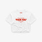 Cropped Tee - Can You See The Fuck You In My Smile