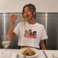 Cropped Tee - Stop Looking At My Kitties