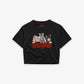 Cropped Tee - Stop Looking At My Kitties