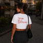 Cropped Tee - Tell Him He’s A Hurensohn