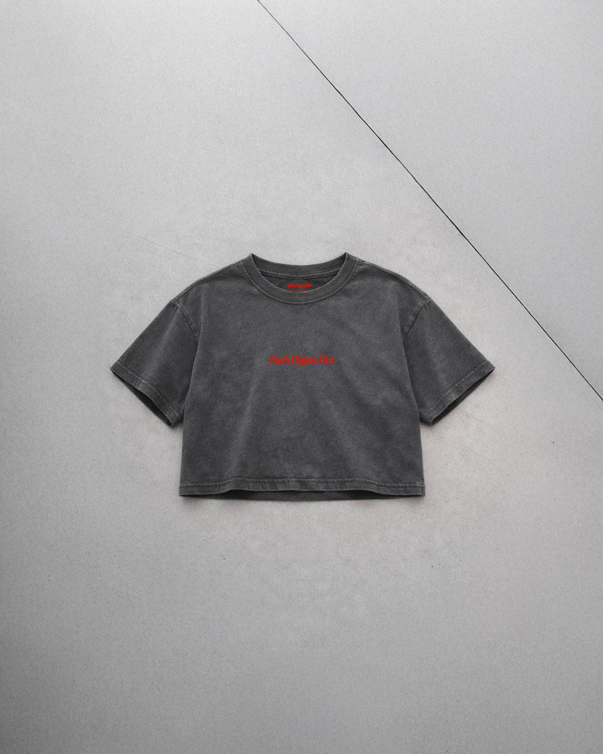 Cropped Tee - Dad’s Biggest Flex