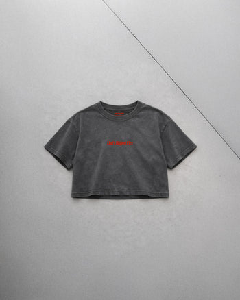 Oversize Cropped Tee - Dad’s Biggest Flex