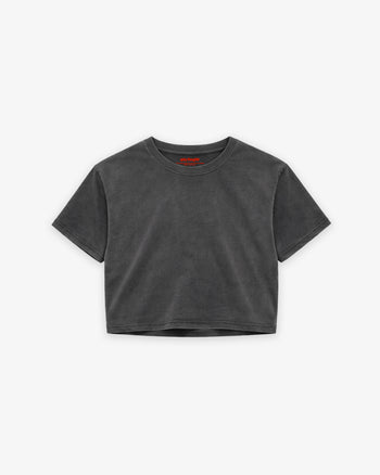 Oversize Cropped Tee - Life is better blonde