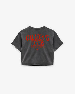 Cropped Tee - Good Morning Fuckers