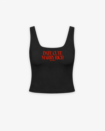 Cropped Top - Date Cute, Marry Rich