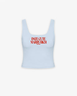 Cropped Top - Date Cute, Marry Rich