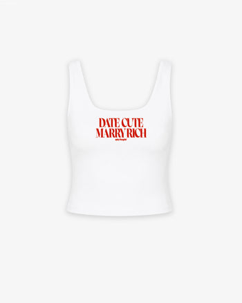 Cropped Top - Date Cute, Marry Rich