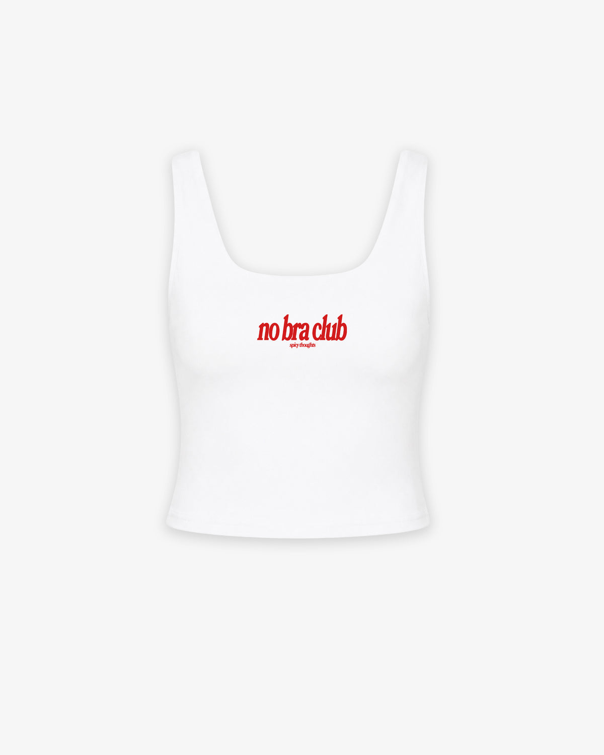 Cropped Top - No Bra Club