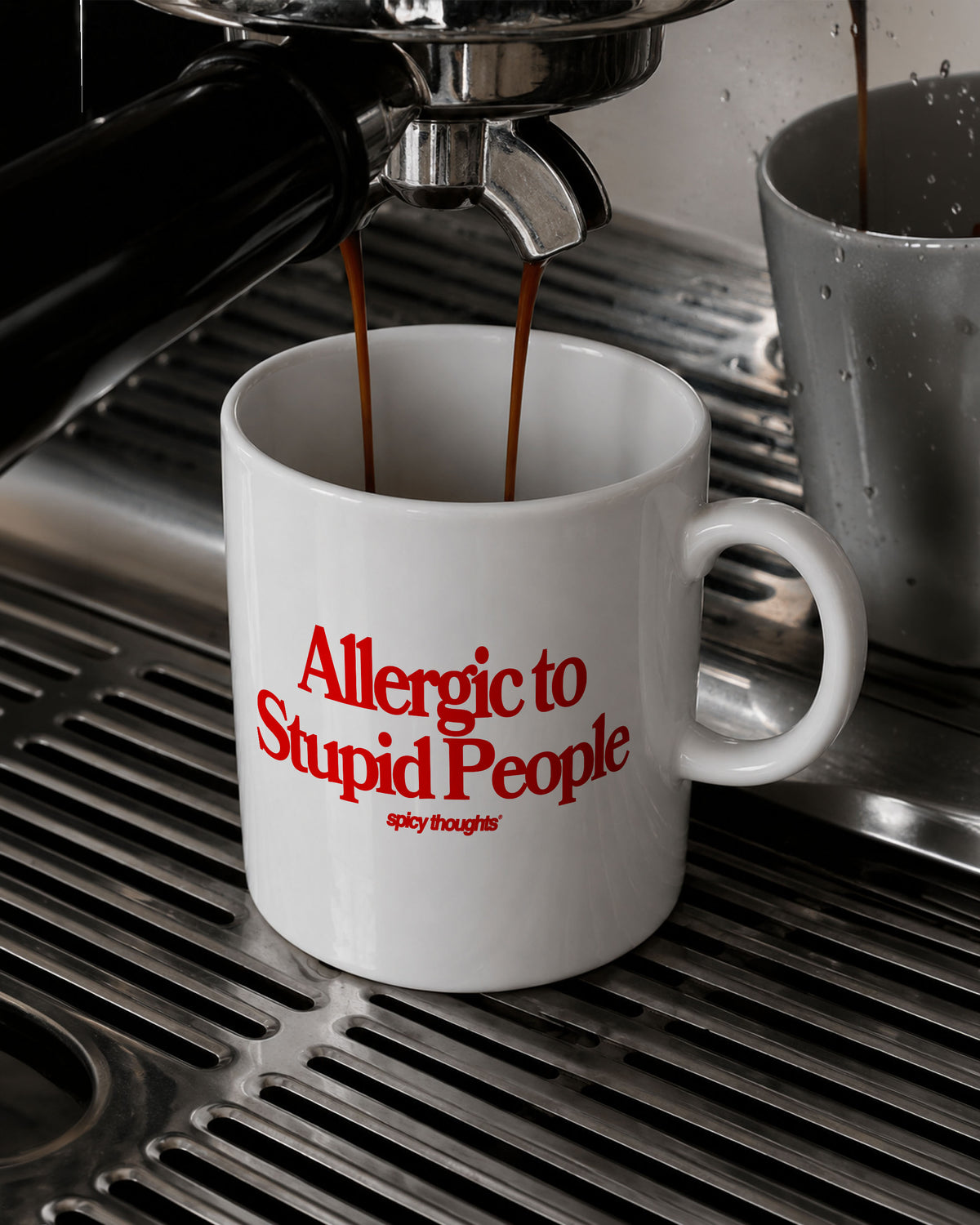 Ceramic Cup - Allergic To Stupid People