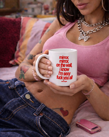 Ceramic Cup - Mirror, mirror on the wall