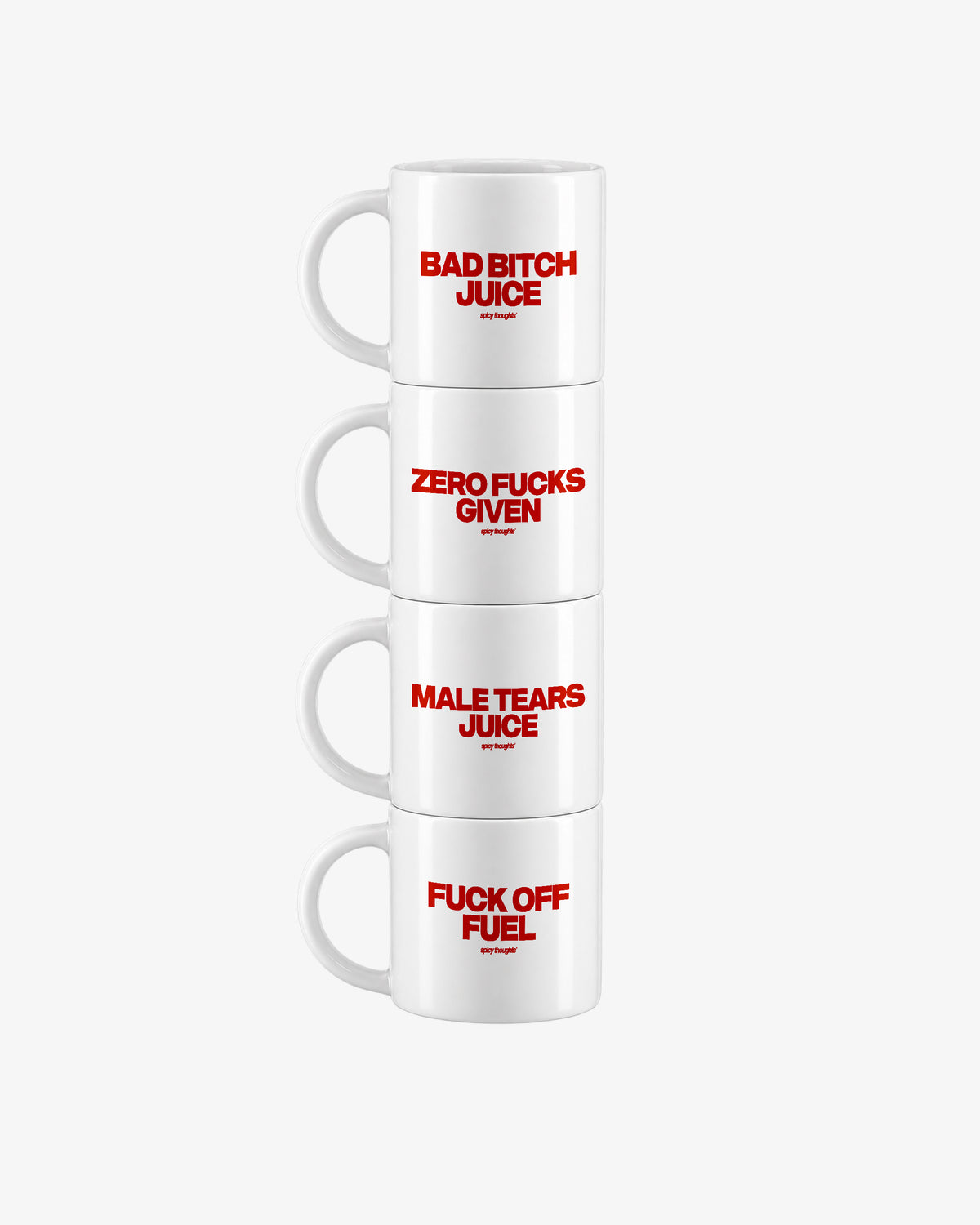 Coffee Cup Set - The Bad Attitude