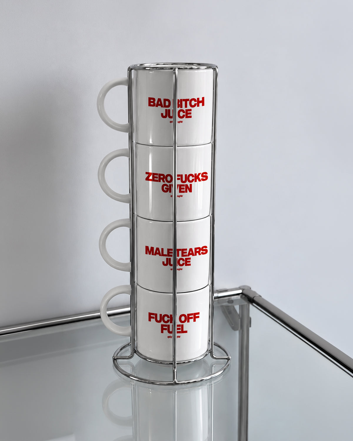 Coffee Cup Set - The Bad Attitude