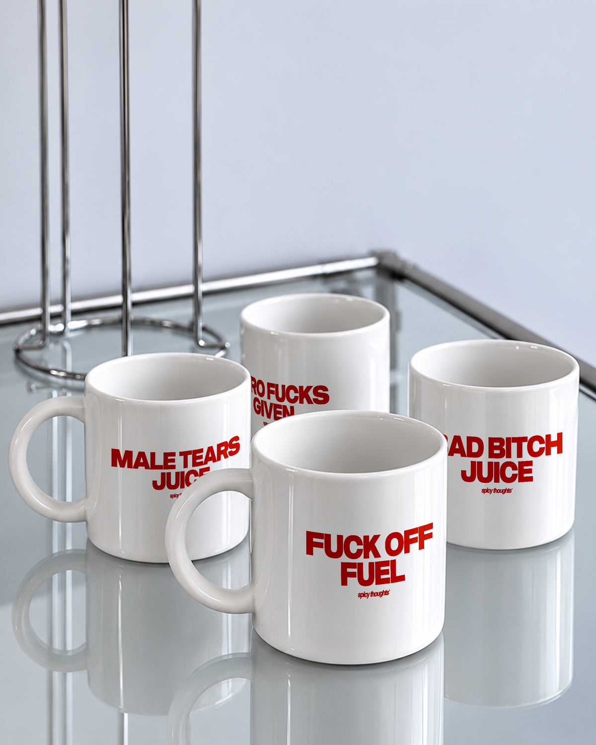 Coffee Cup Set - The Bad Attitude