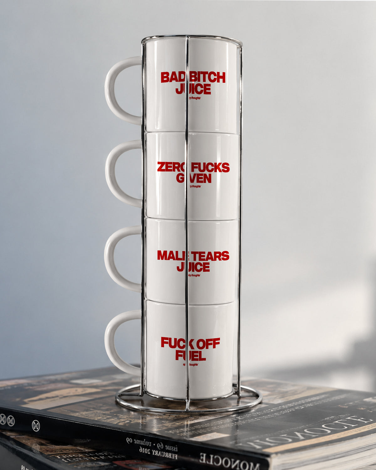 Coffee Cup Set - The Bad Attitude