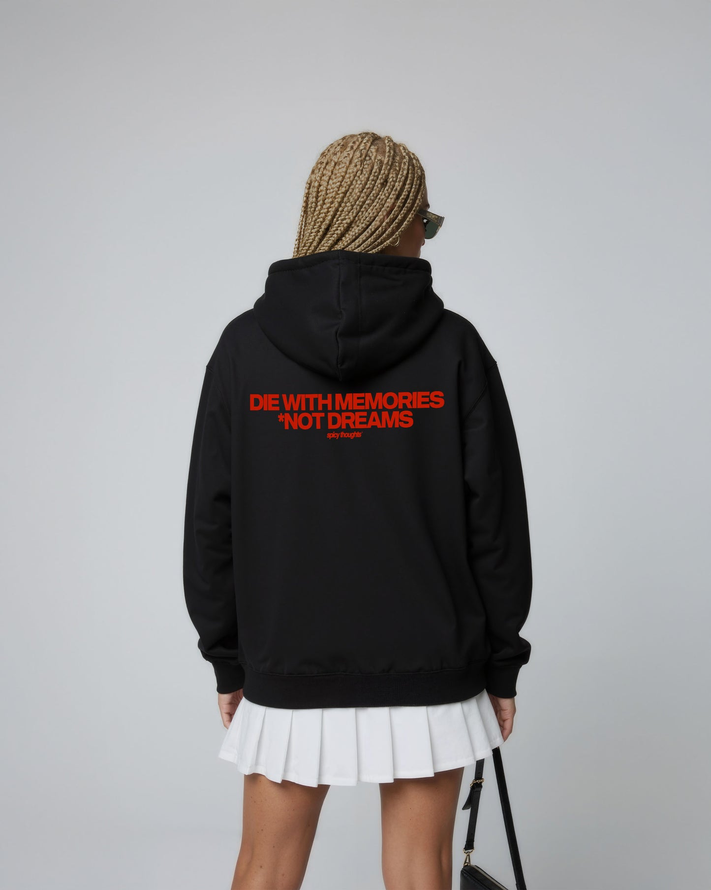 Oversized Hoodie - Die With Memories – Not Dreams