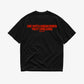 Heavy Oversized Tee - Die With Memories – Not Dreams