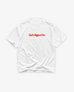 Heavy Oversized Tee - Dad’s Biggest Flex