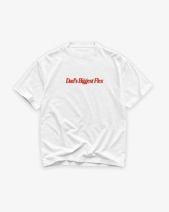 Heavy Oversized Tee - Dad’s Biggest Flex