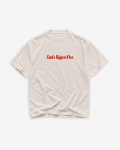 Heavy Oversized Tee - Dad’s Biggest Flex