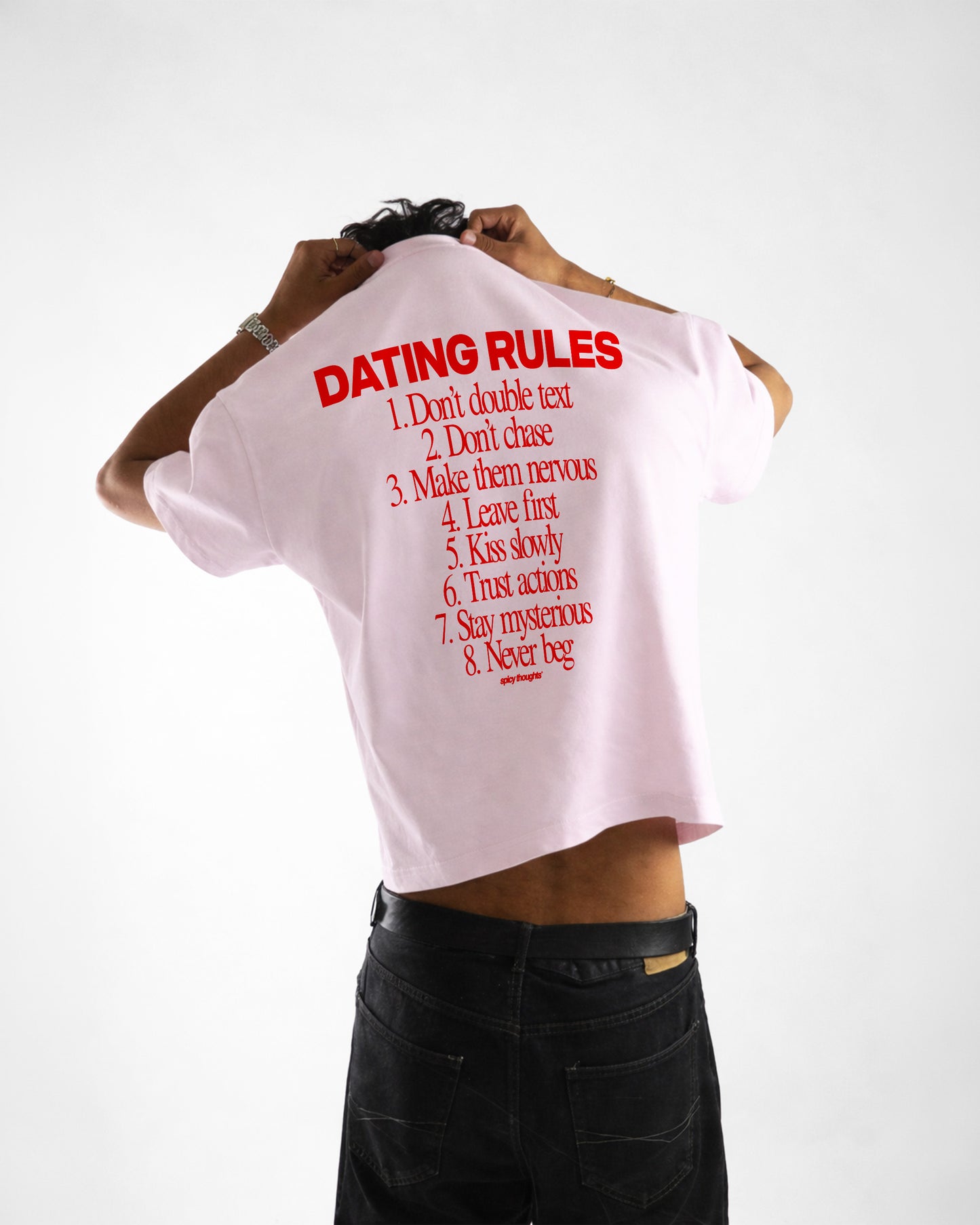 Heavy Oversized Tee - Dating Rules